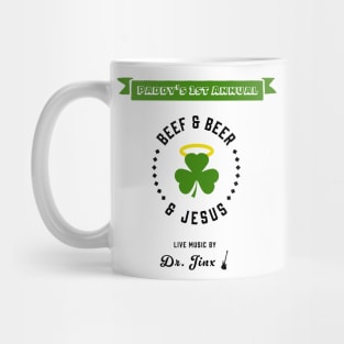 Beef and Beer and Jesus Always Sunny Graphic Mug